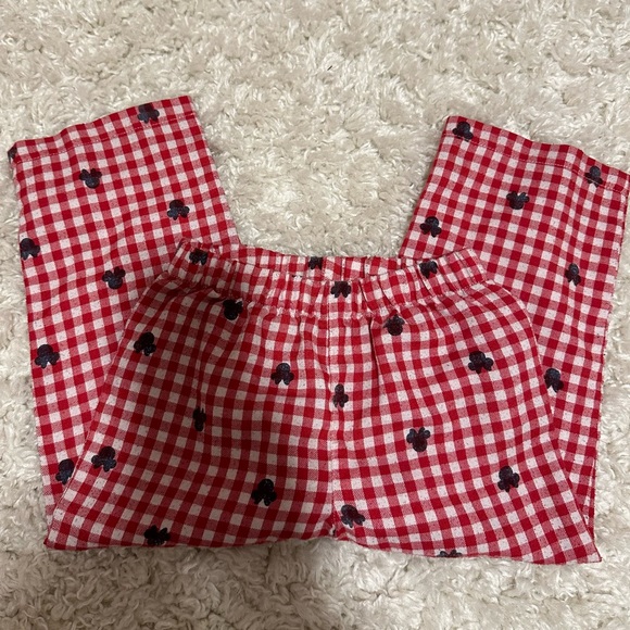 Disney Baby Gap Minnie Gingham PJs 3 years Toddler - Picture 4 of 5